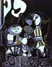Haga click para ver la imagen ampliada paloma and claude children of picasso.jpg